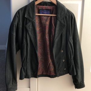 Woman’s leather jacket